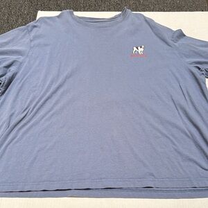 Men's Blue Long Sleeve Tee